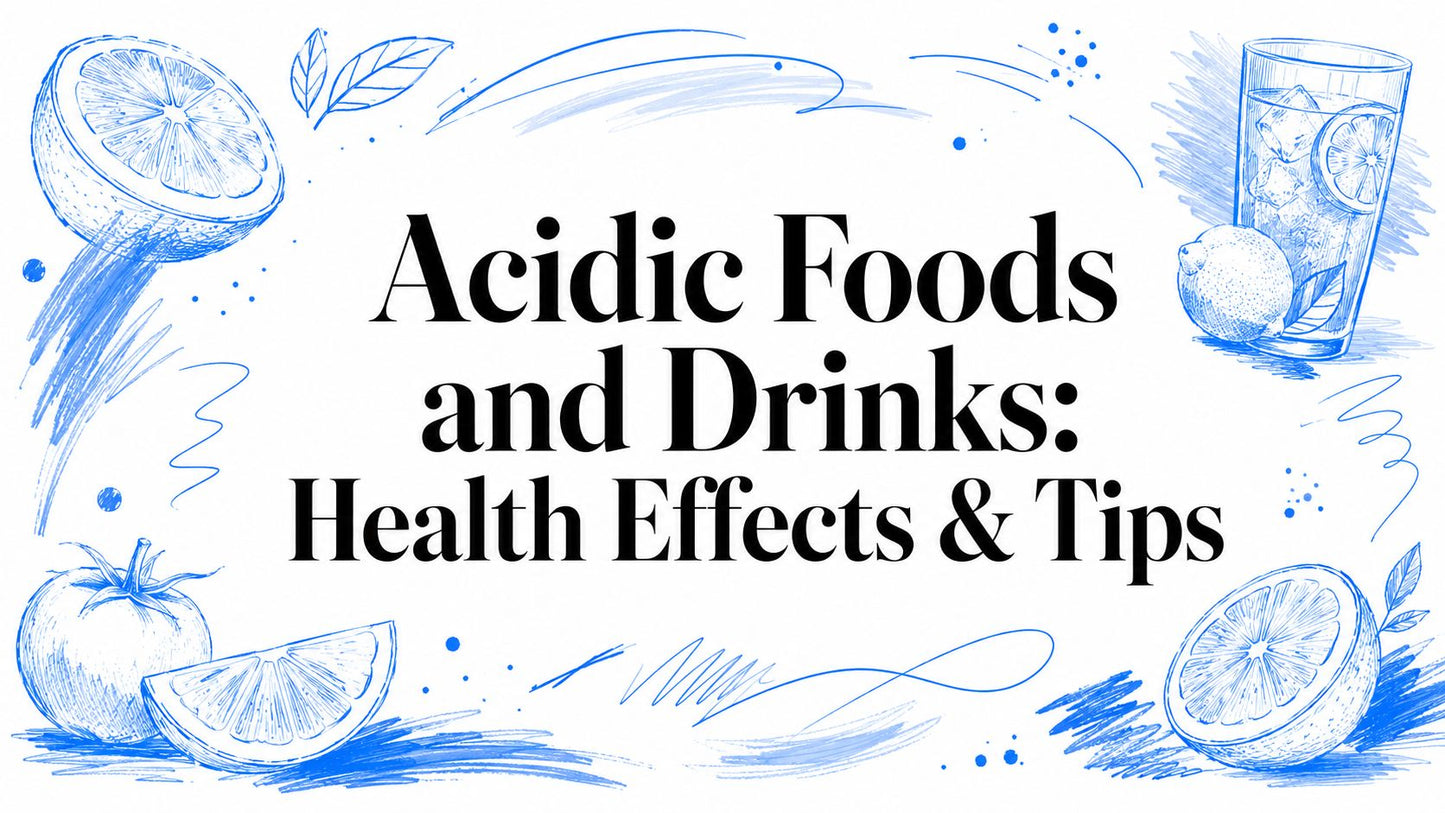 Acidic Foods and Drinks: Health Effects & Tips