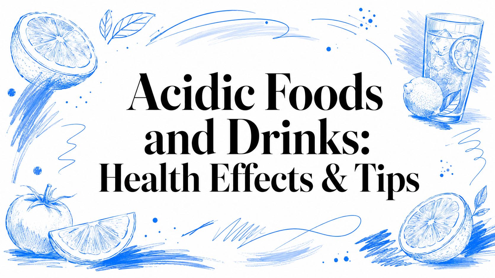 Acidic Foods and Drinks: Health Effects & Tips