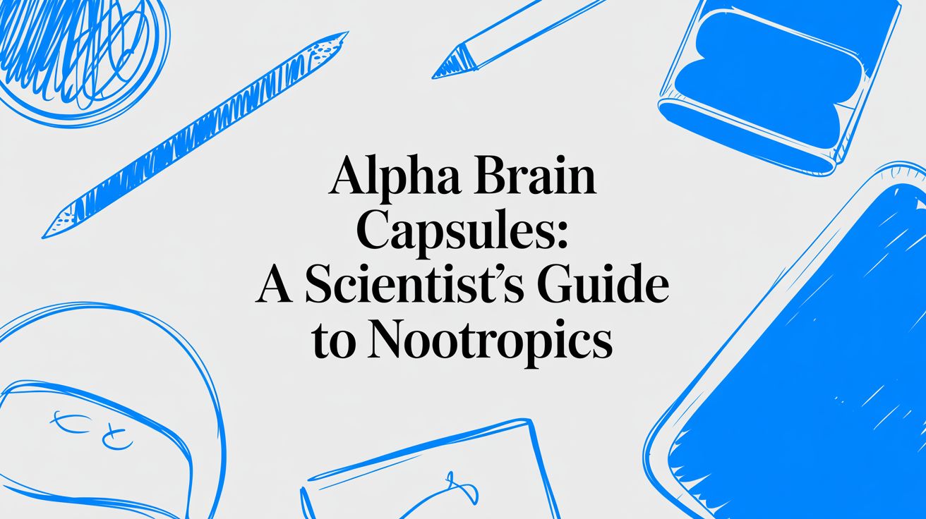 Alpha Brain Capsules: A Scientist's Guide to Nootropics