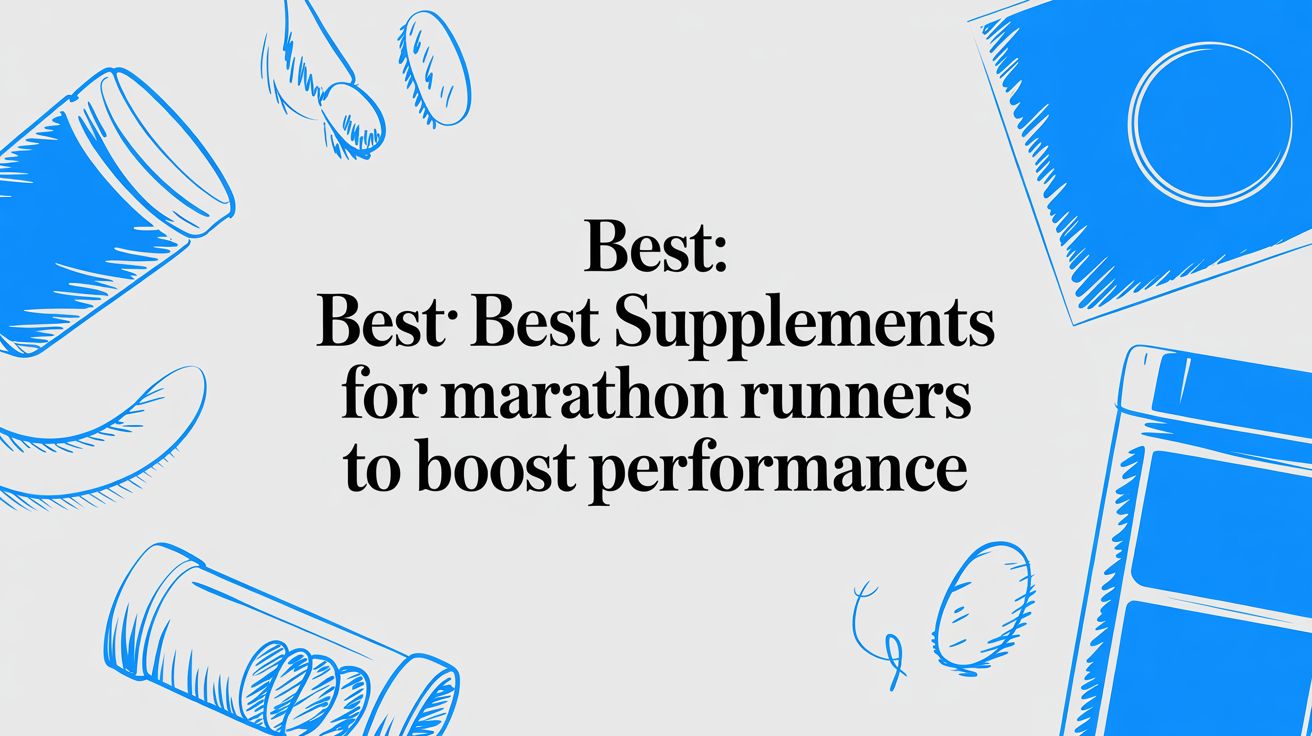 The Best Supplements for Marathon Runners: An Evidence-Based Guide