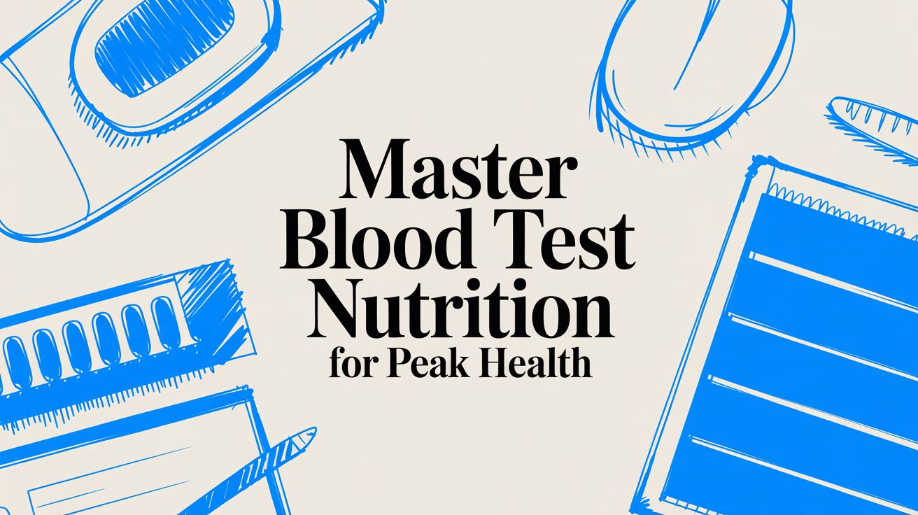 A Clinician's Guide to Blood Test Nutrition: From Data to Action