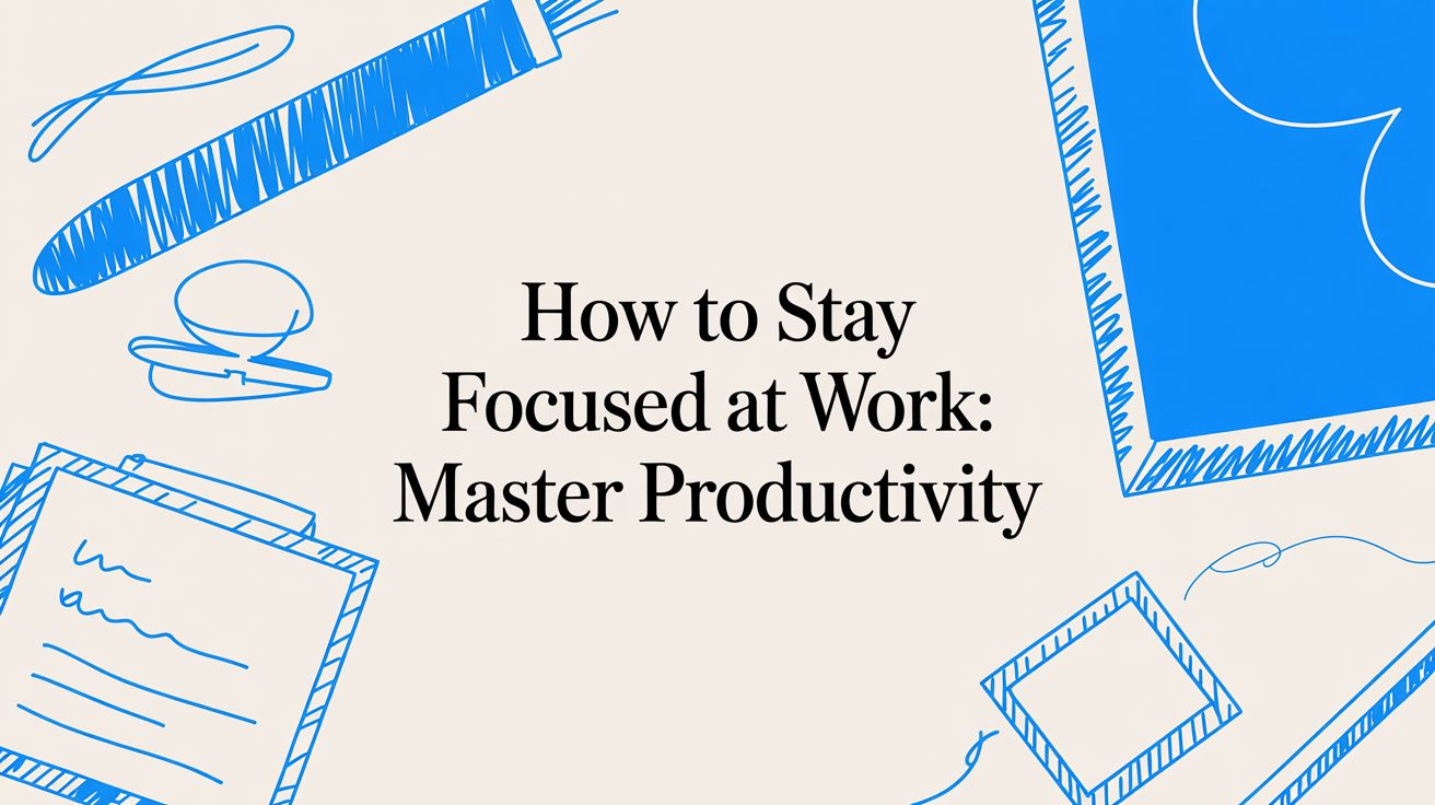 How to Stay Focused at Work: Master Productivity
