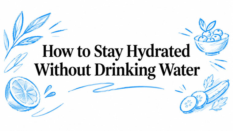 How to Stay Hydrated Without Drinking Water