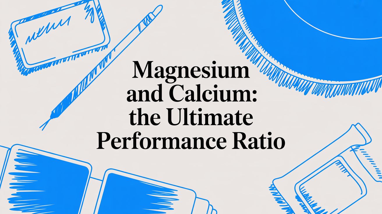 Magnesium and Calcium: The Ultimate Performance Ratio