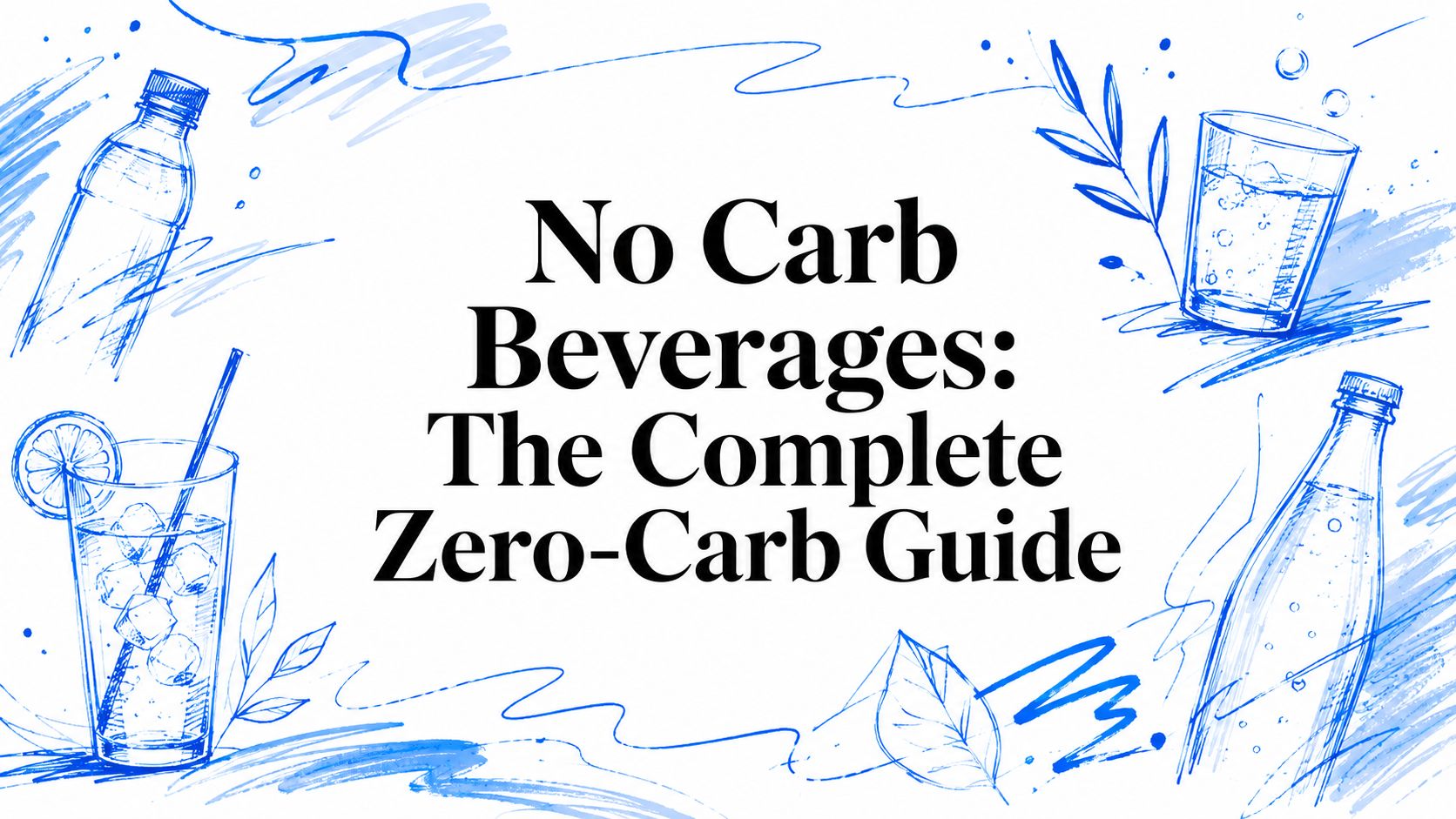 No Carb Beverages: The Complete Zero-Carb Guide