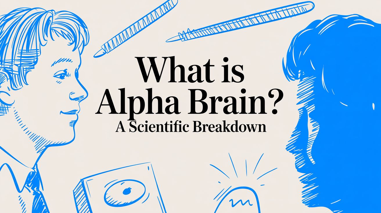 What Is Alpha Brain? A Scientific Breakdown