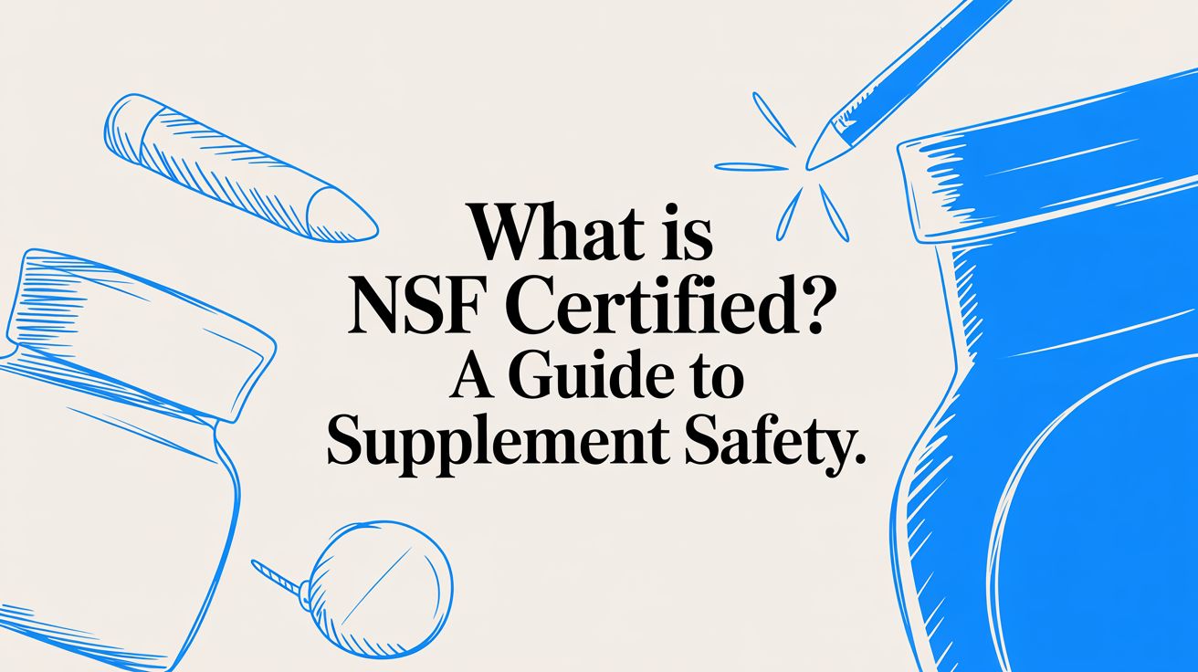 What Is NSF Certified? A Guide to Supplement Safety